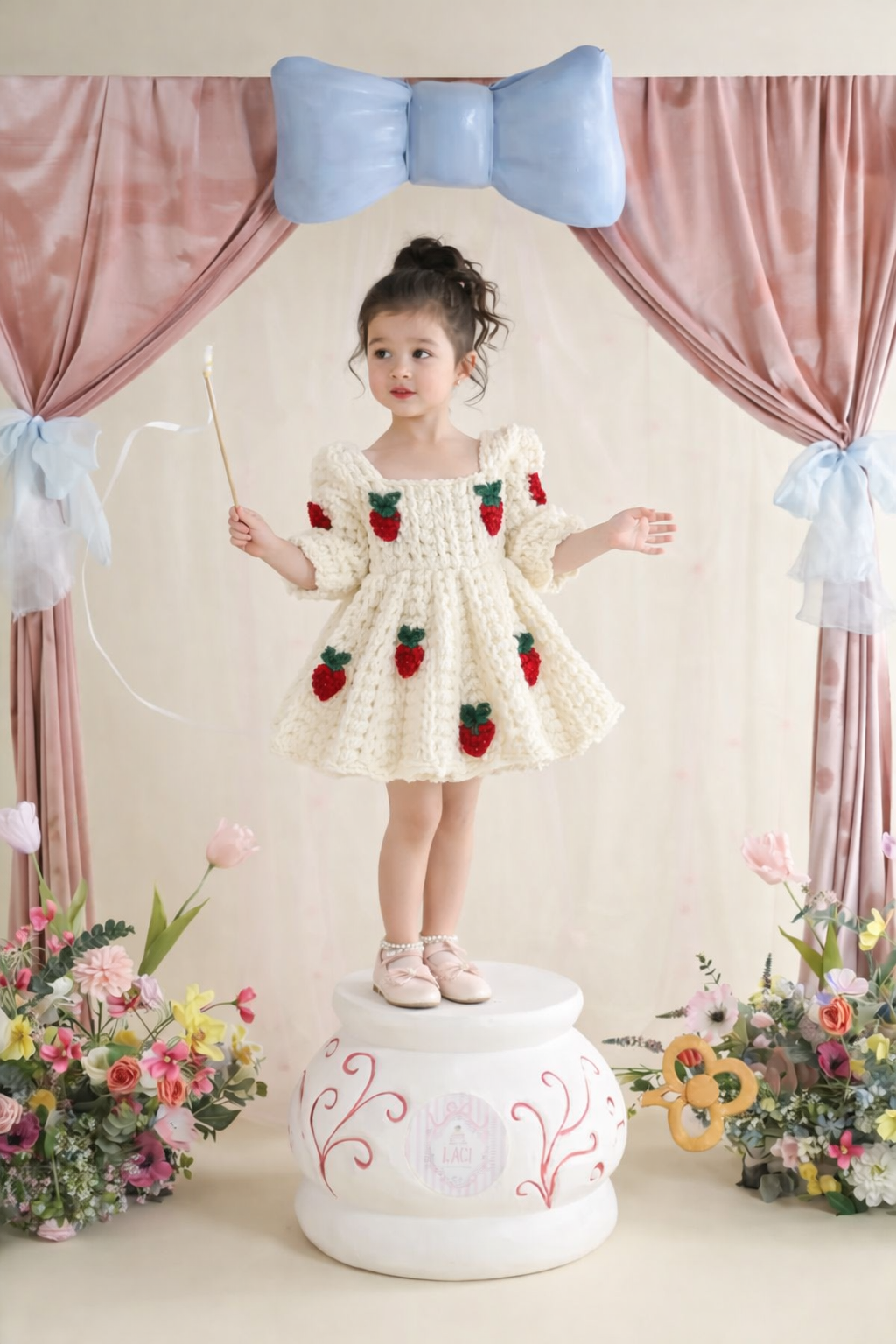 Strawberry fluff Dress