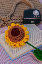 Majestic Brown Detailed Sunflower