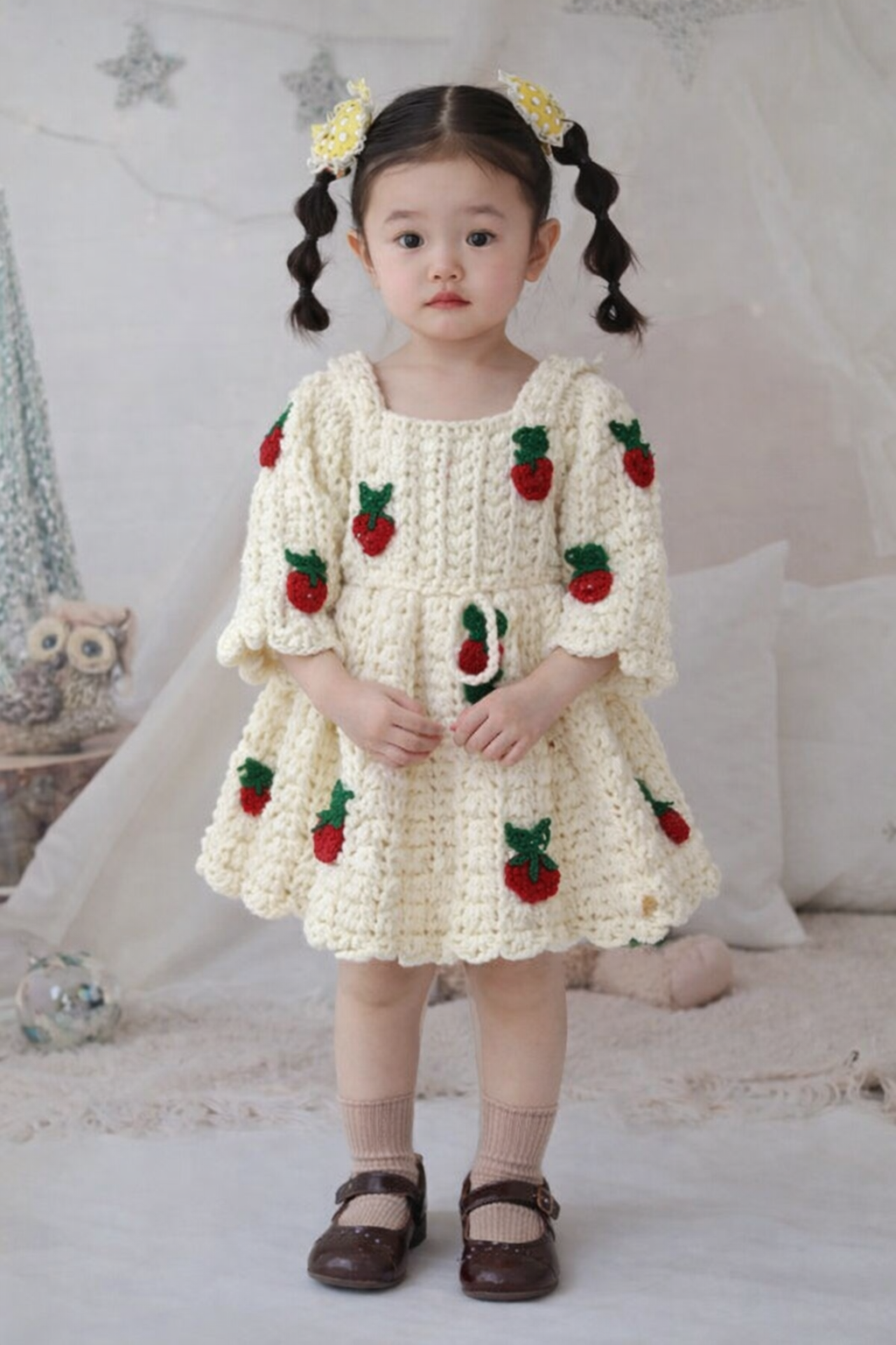 Strawberry fluff Dress