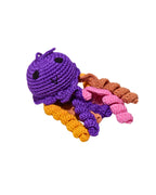 Crochet Jellyfish Toy – Soft Cat Toy & Hanging Car Charm