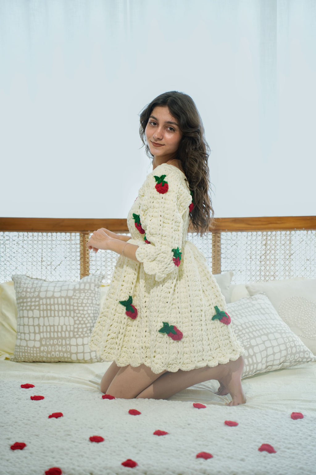 Strawberry Fluff Dress
