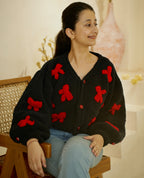 Bowtastic Cardigan