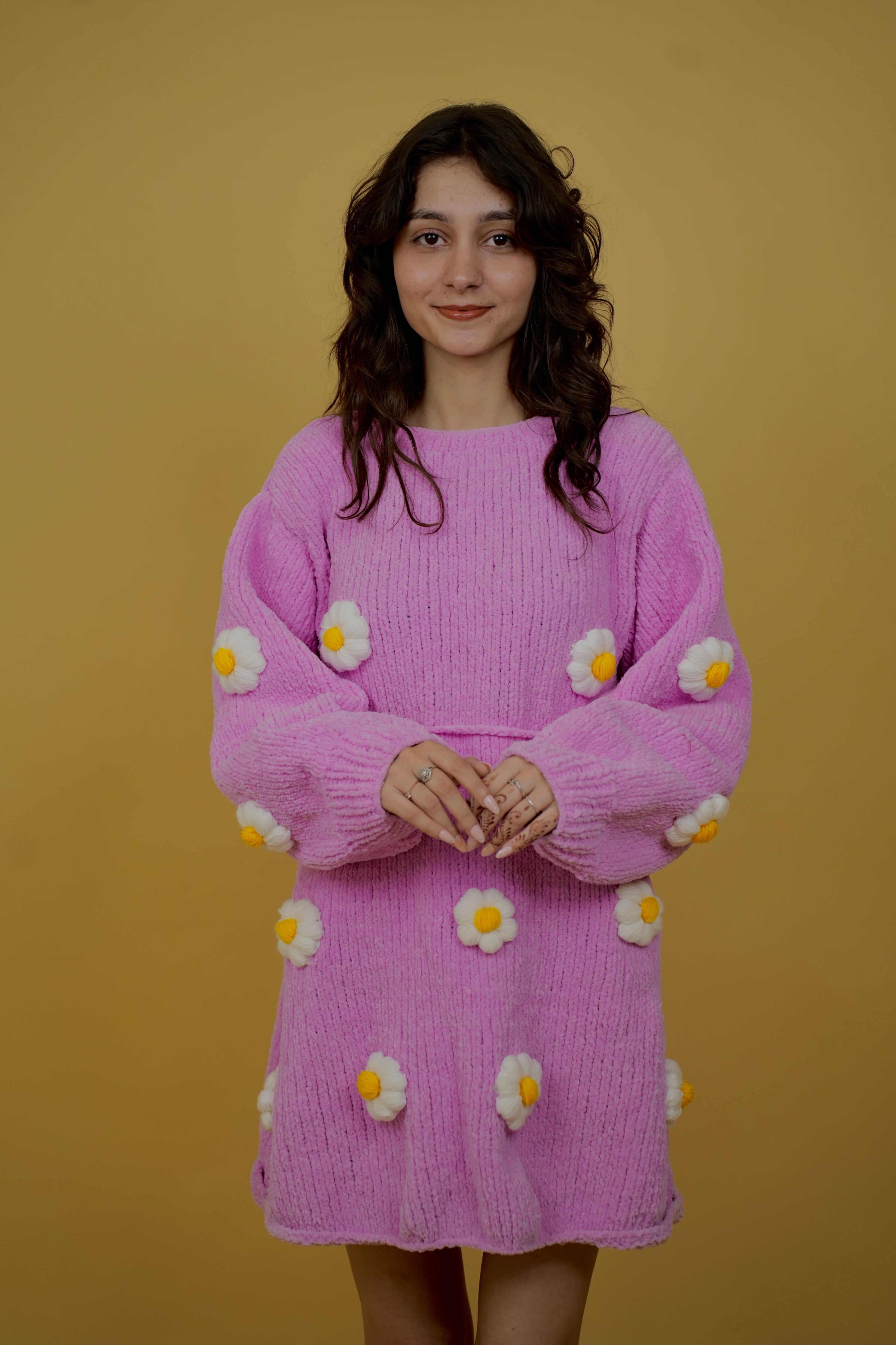 Daisy Blossom Pullover Dress
