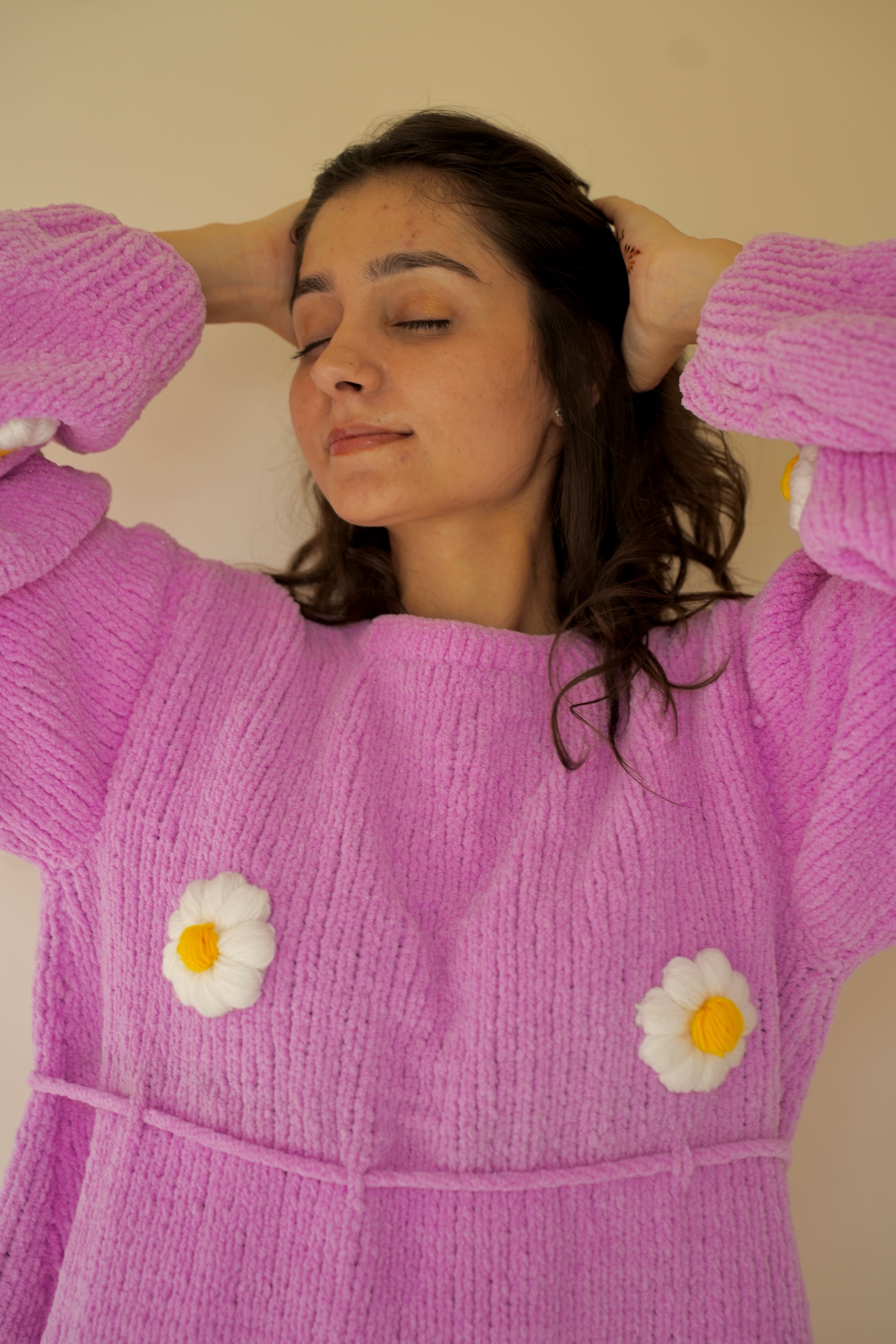 Daisy Blossom Pullover Dress