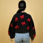 Bowtastic Cardigan