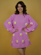 Daisy Blossom Pullover Dress