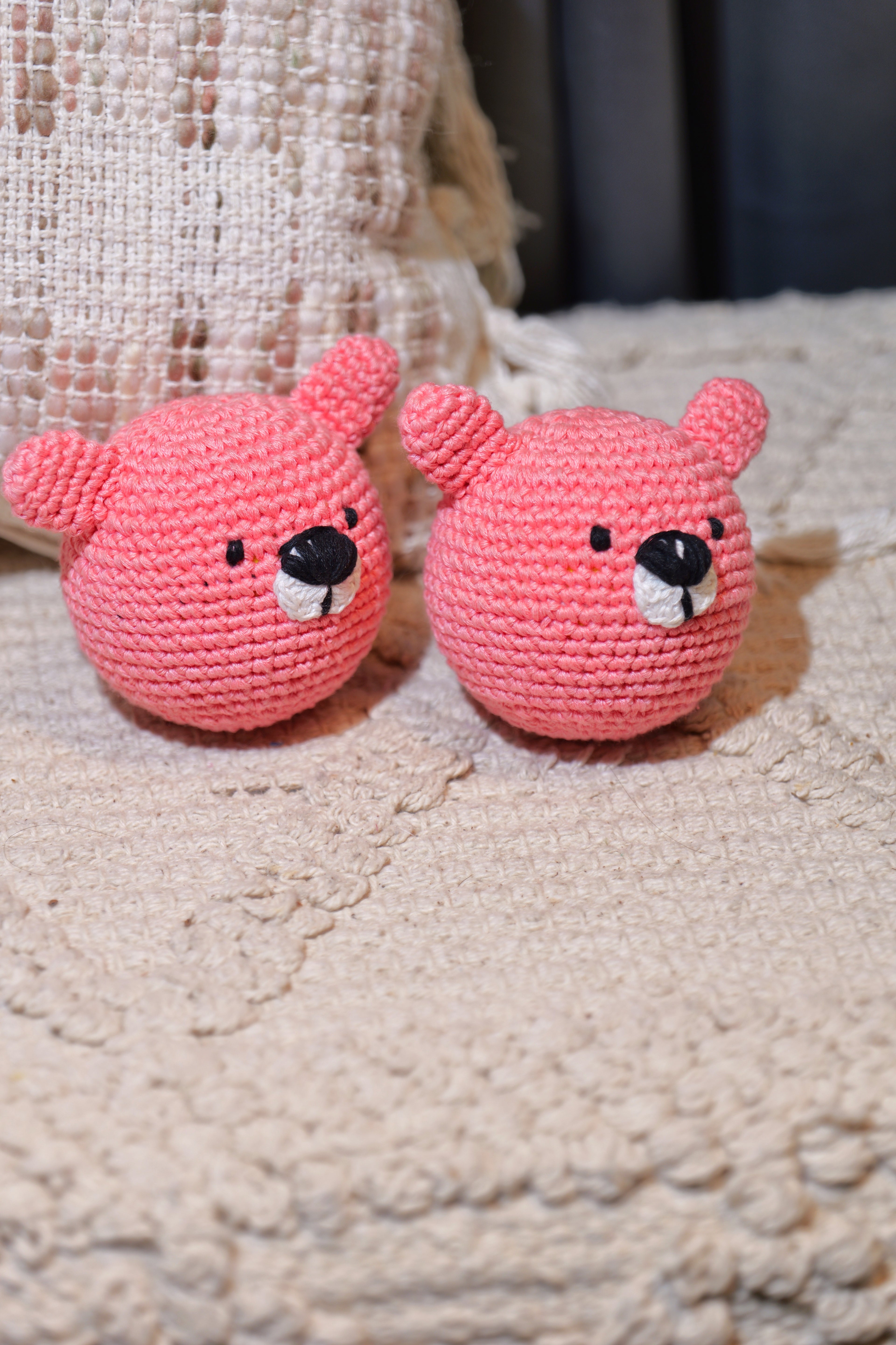 Foam Crochet Toy & Stress Ball – Bounce, Squeeze, Relax!