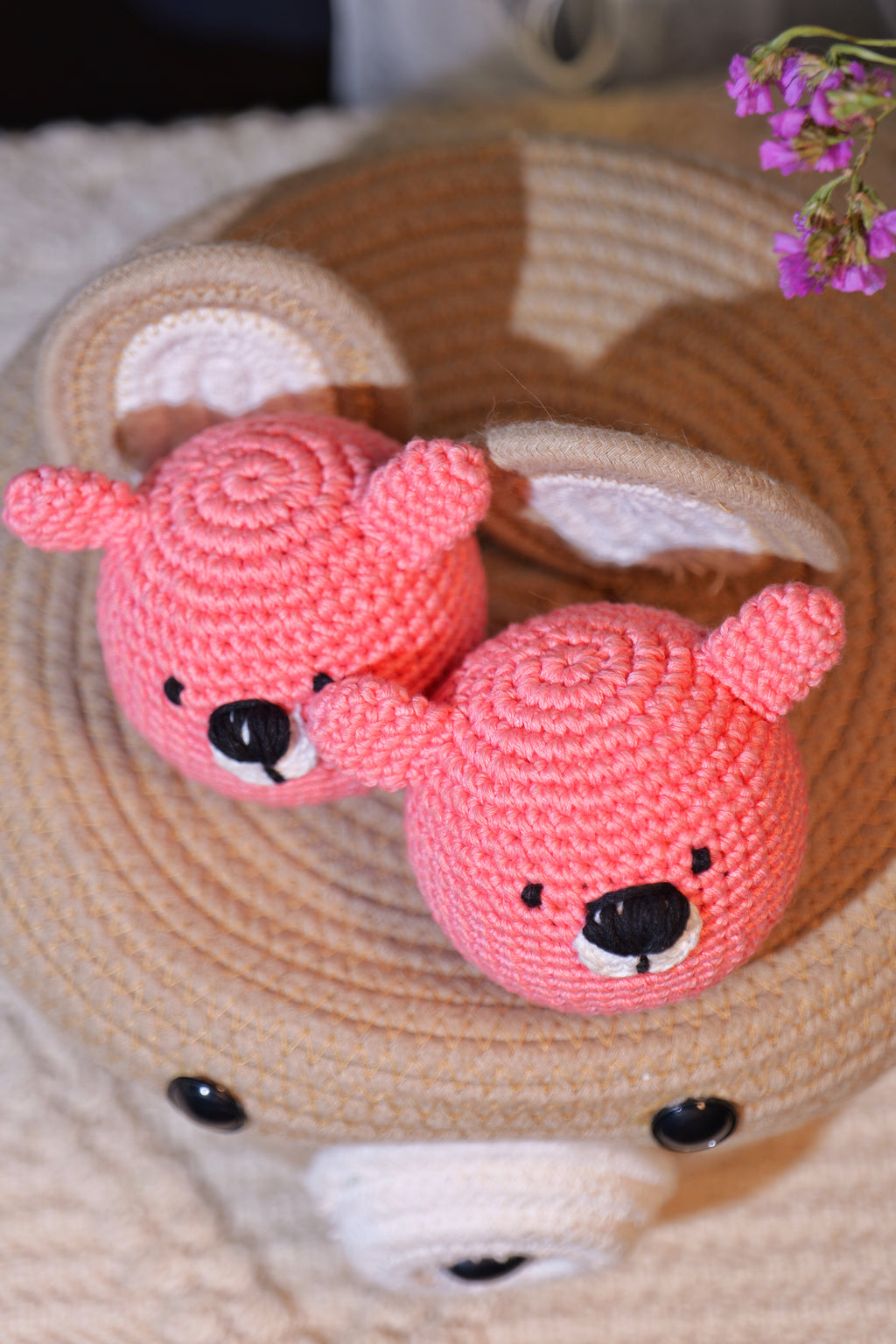 Foam Crochet Toy & Stress Ball – Bounce, Squeeze, Relax!