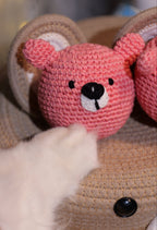 Foam Crochet Toy & Stress Ball – Bounce, Squeeze, Relax!