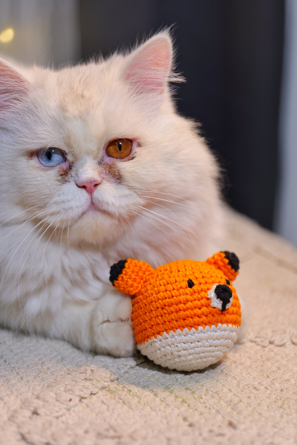 Fox Crochet Toy Ball – Bouncy, Fun & Handmade
