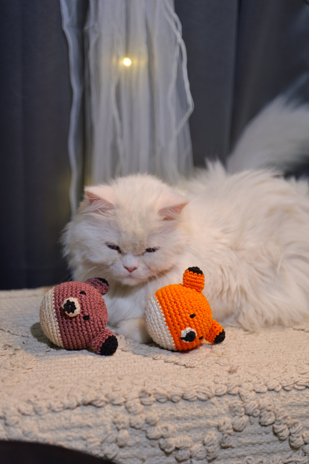 Fox Crochet Toy Ball – Bouncy, Fun & Handmade