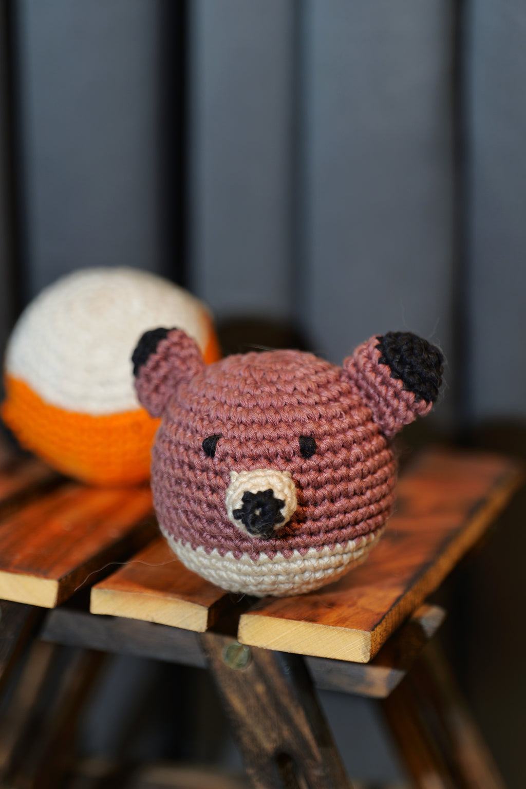 Fox Crochet Toy Ball – Bouncy, Fun & Handmade