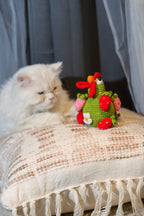 Crochet Hen Toy Ball – Bouncy, Pet-Friendly