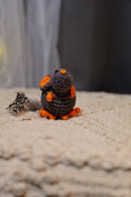 Catnip Mouse Toy – Handmade Crochet Mouse with Fur Tail