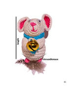 Catnip Mouse Toy – Crochet Stuart Mouse