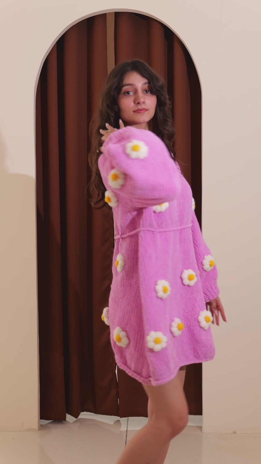 Daisy Blossom Pullover Dress