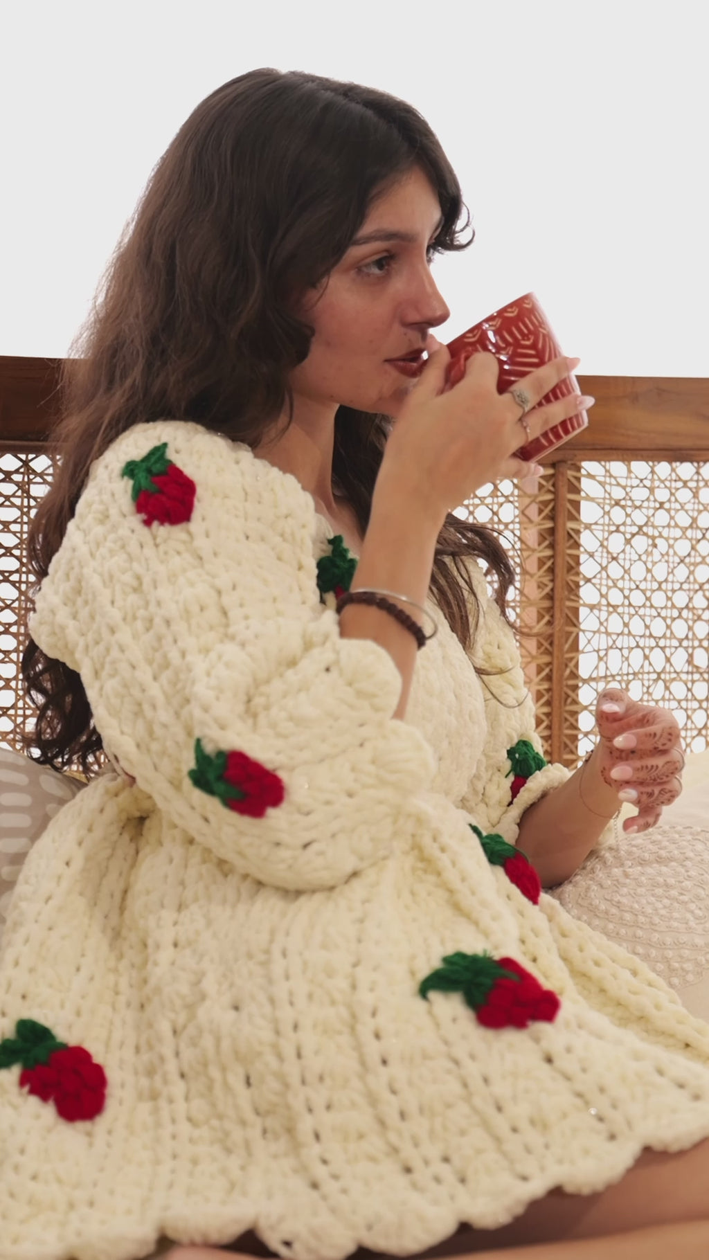 Strawberry Fluff Dress