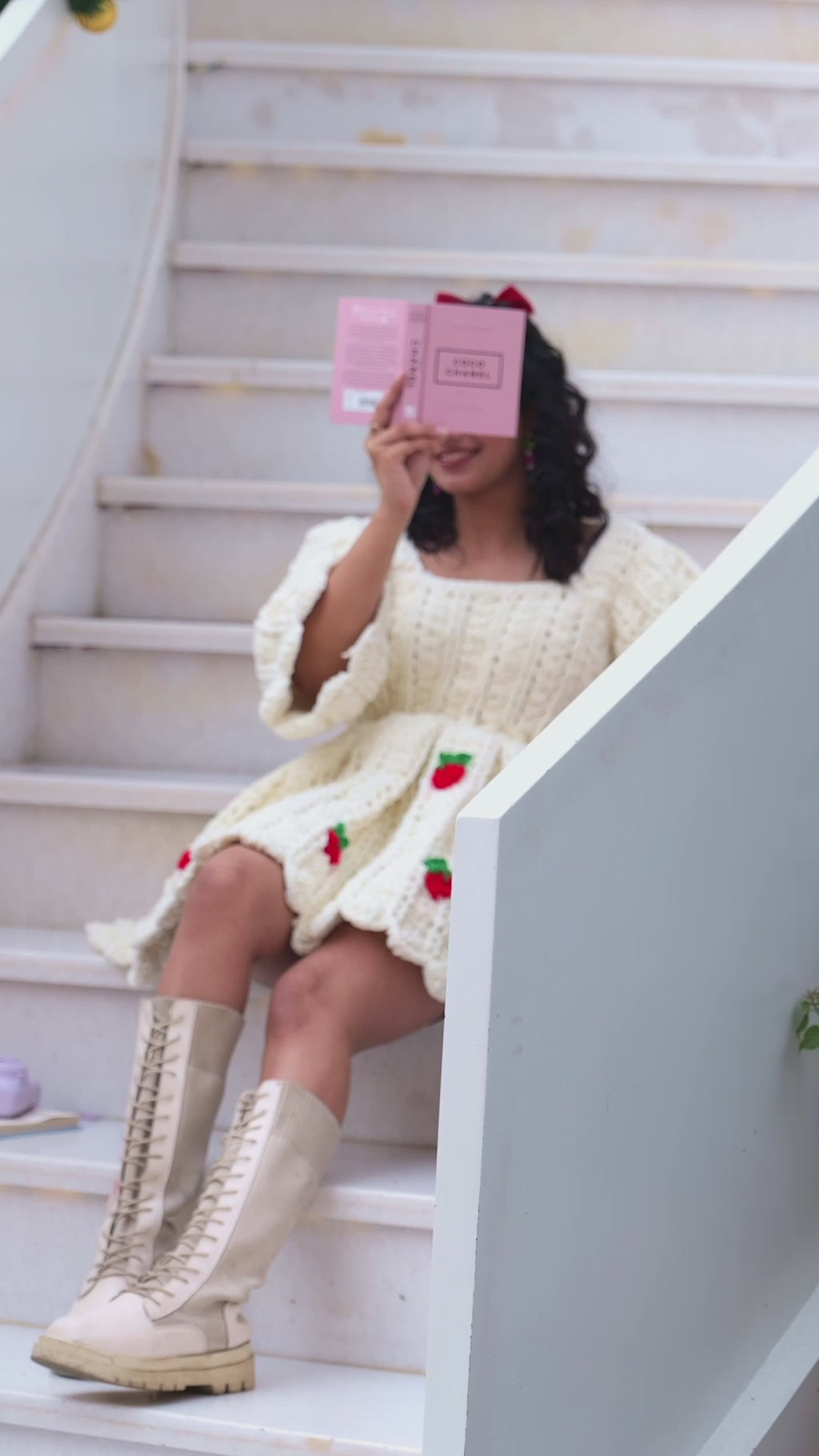 Strawberry Fluff Dress