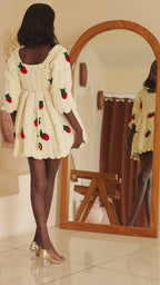 Strawberry Fluff Dress